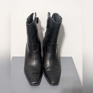 Scoop Black Ankle Boots